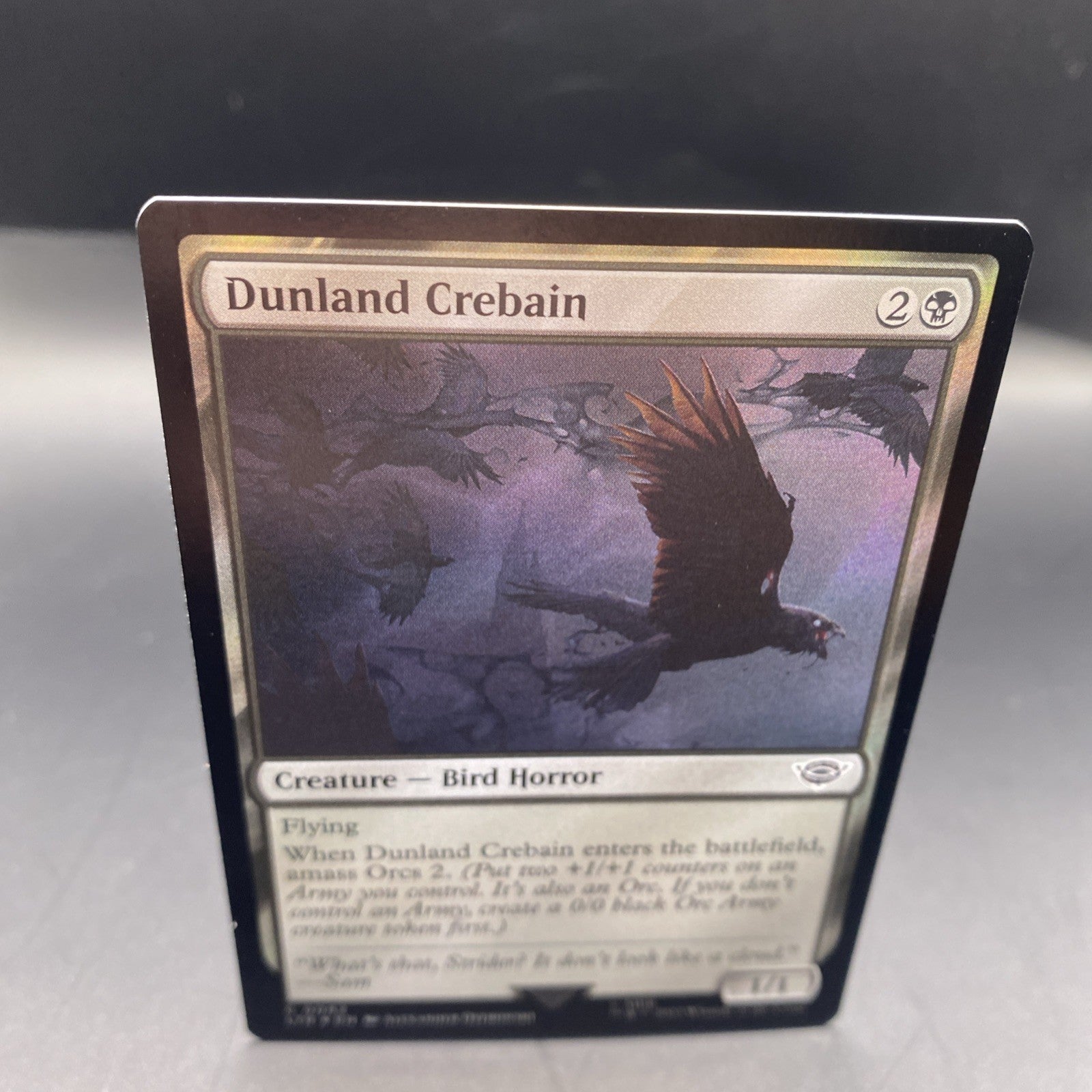 MTG The Lord of the rings - Dunland Crebain C 0082 Foil