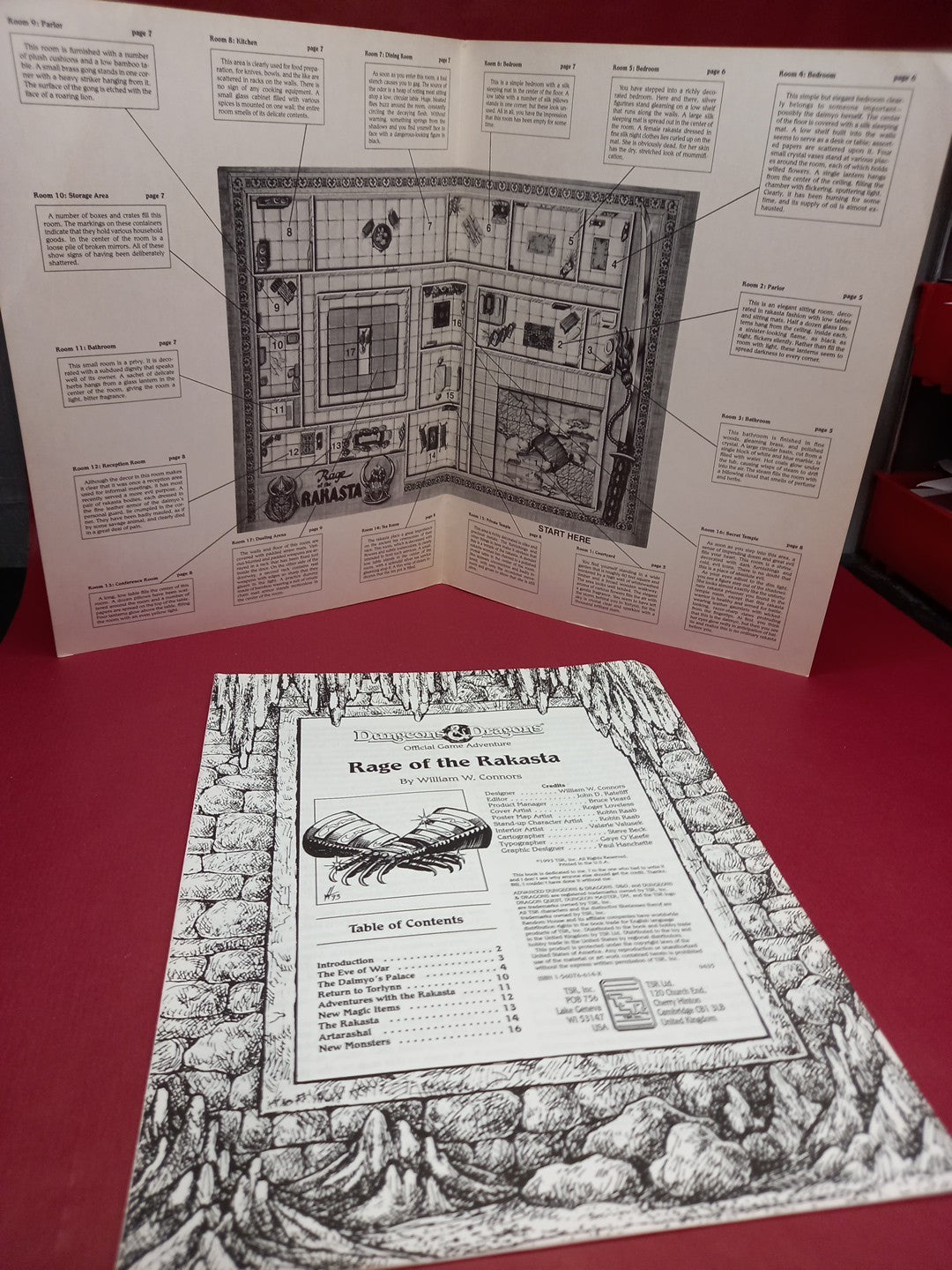 Dungeons and Dragons Rage Of The Rakasta  Book Only