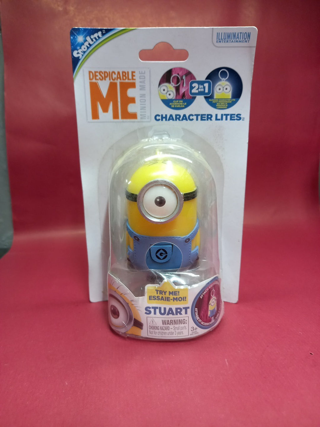 Despicable Me Character Lite Stuart.  Read Description 