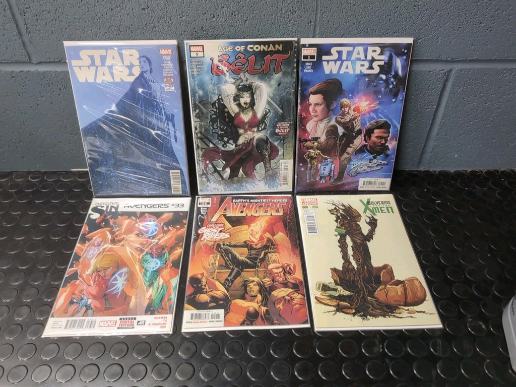 6 X Marvel Comic Bundle