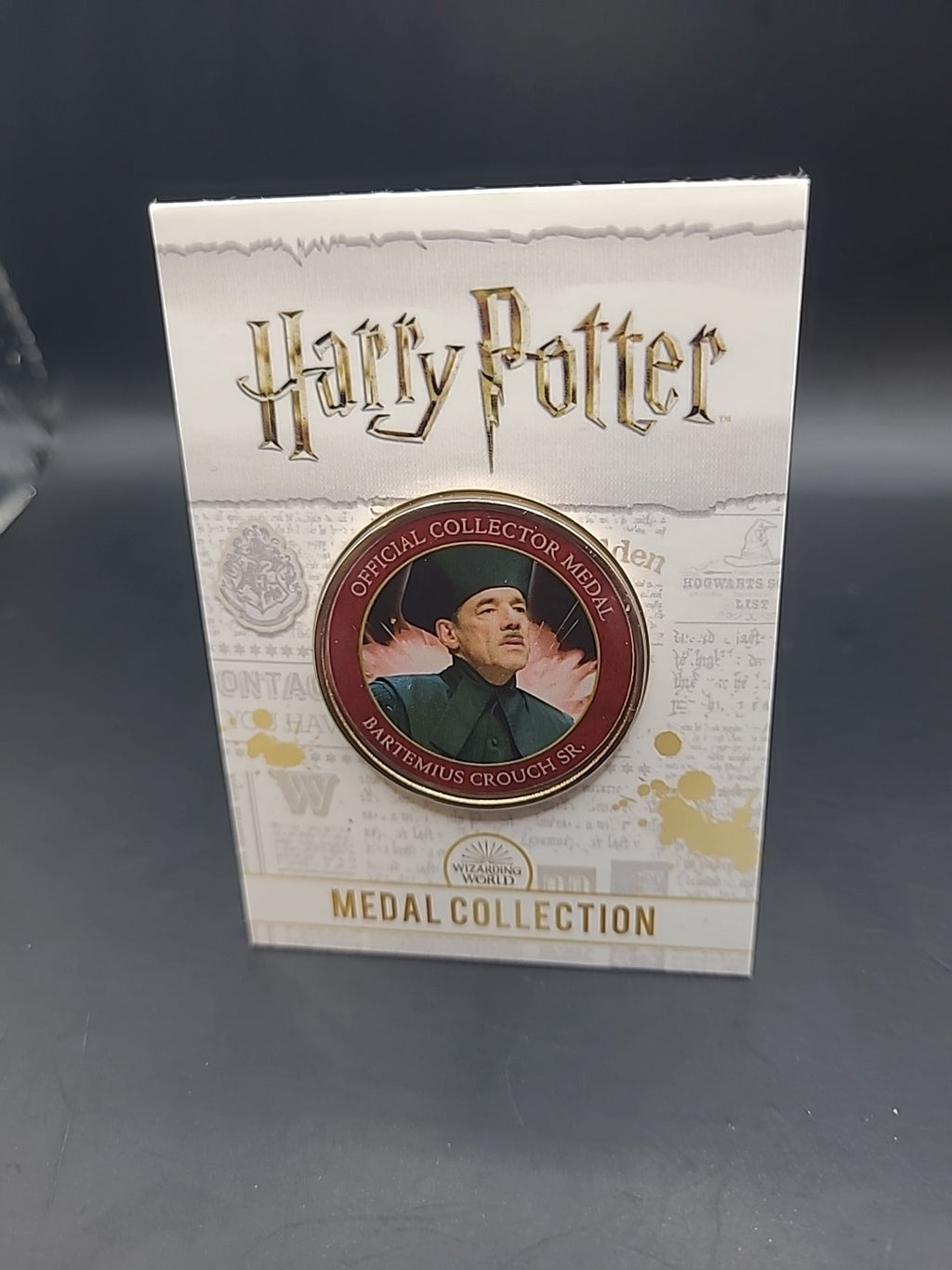 Harry Potter Medal Coin Collection - Characters - Bartemius Crouch Sr