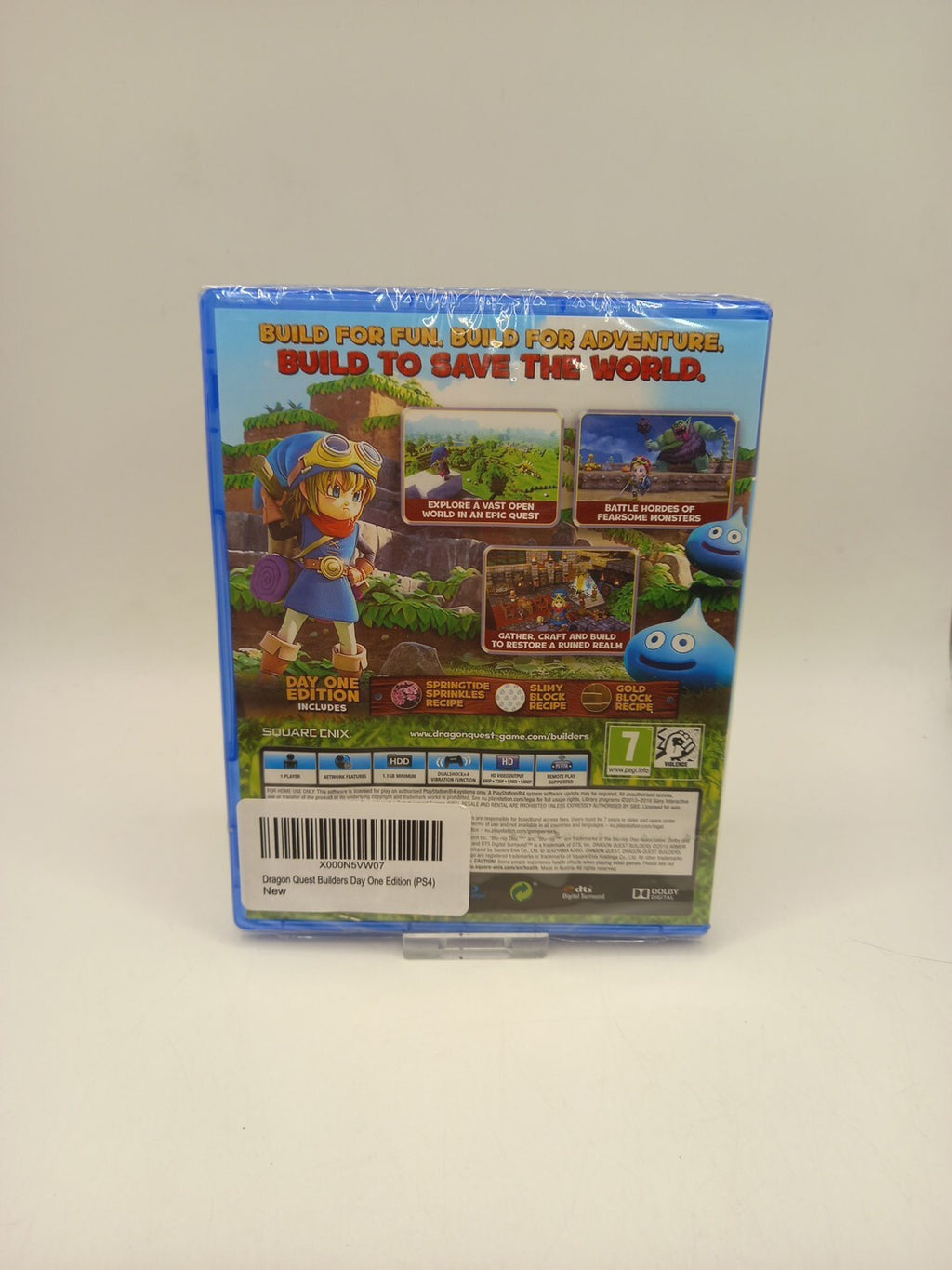 Dragon Quest Builders: Day One Edition PS4 Game - New And Sealed