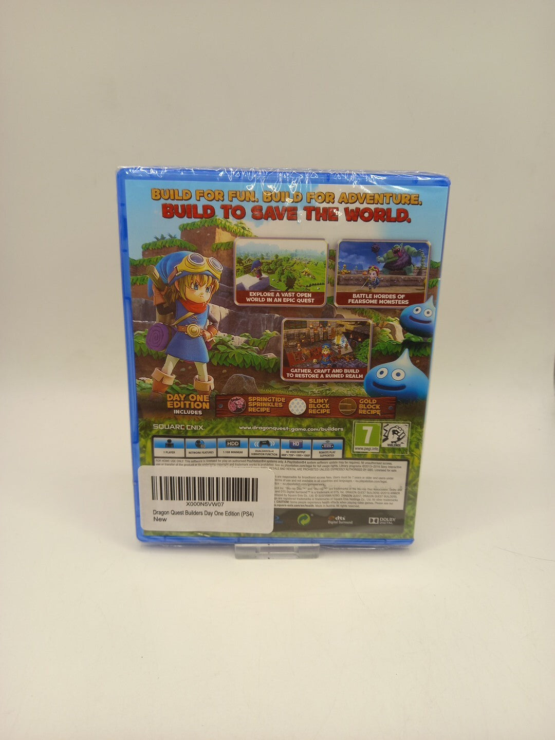 Dragon Quest Builders: Day One Edition PS4 Game - New And Sealed