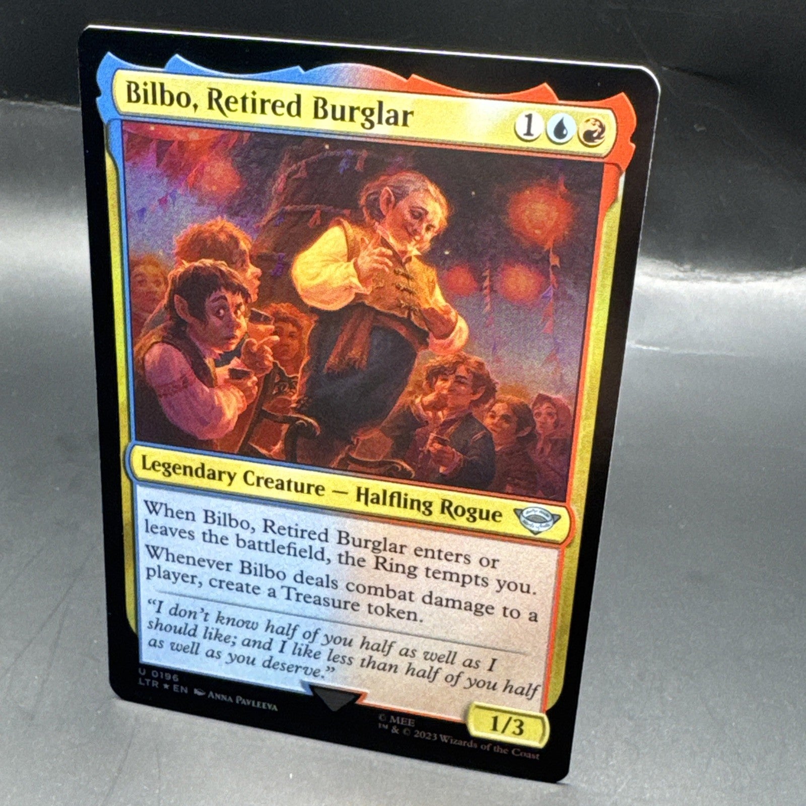 MTG Bilbo, Retired Burglar FOIL LTR U0196