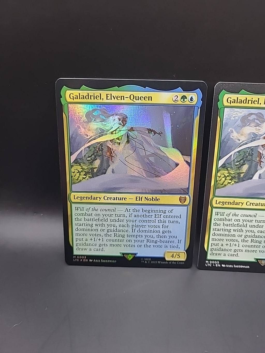 MTG LTC 0003 - “Galadriel, Elven-Queen” - Foil & Regular