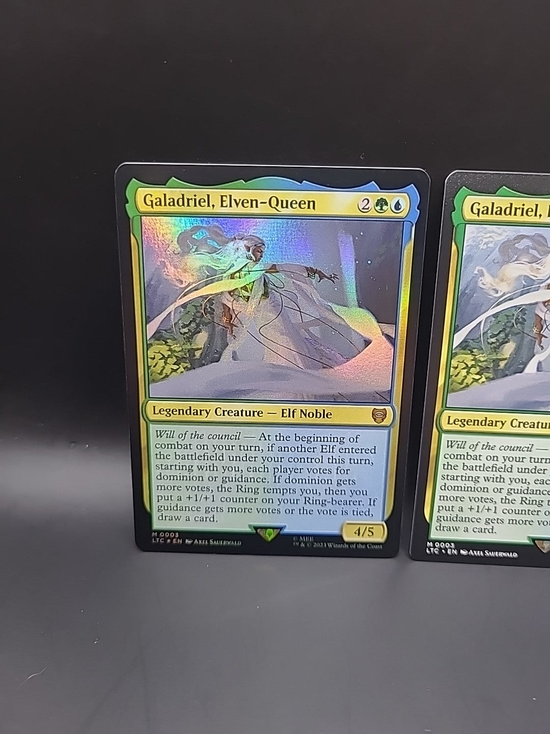MTG LTC 0003 - “Galadriel, Elven-Queen” - Foil & Regular