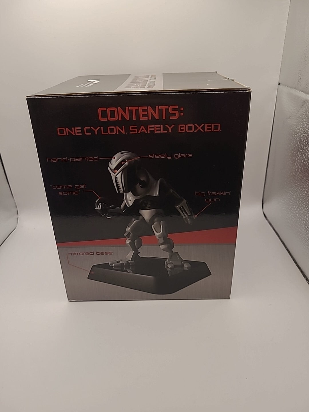 Battlestar Galactica Cylon Centurion Little Frakkin Toasters Qmx Statue