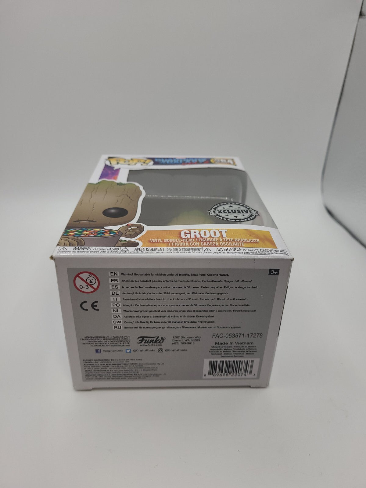 Groot (with Candy Bowl) Funko Pop Vinyl Exclusive Figure #264