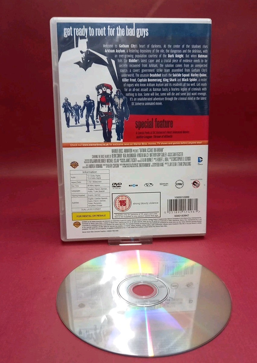 Batman - Assault on Arkham (DVD, 2016)