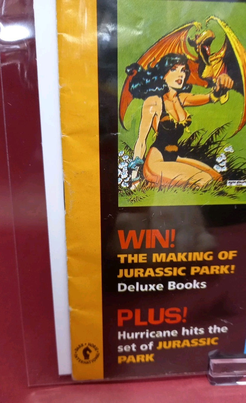 Jurassic Park Official Comic Adaptation No 4 Dark Horse Comics UK, 1993.