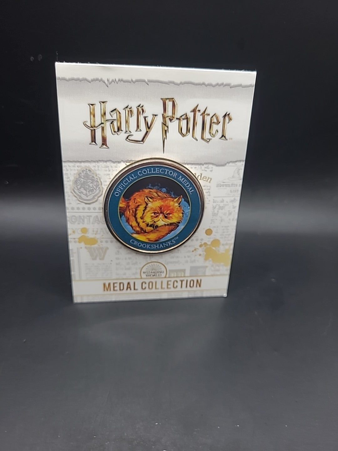 Harry Potter Medal Coin Collection - Magical Creatures - Crookshanks 