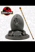 Jurassic Park 30th Anniversary Replica Egg & John Hammond Cane Set RARE