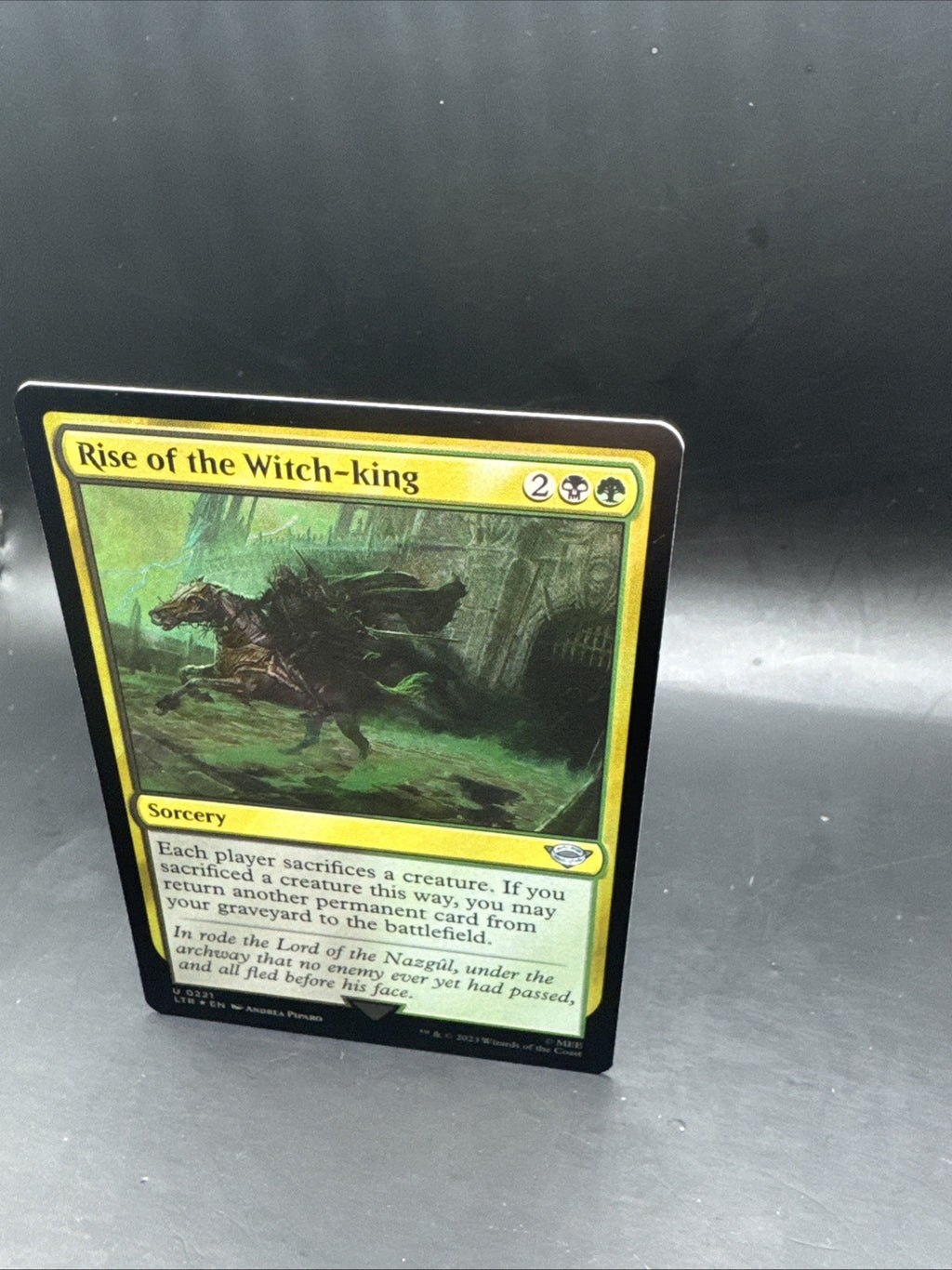 MTG LTR U0221 - “Rise Of The Witch-King” - FOIL