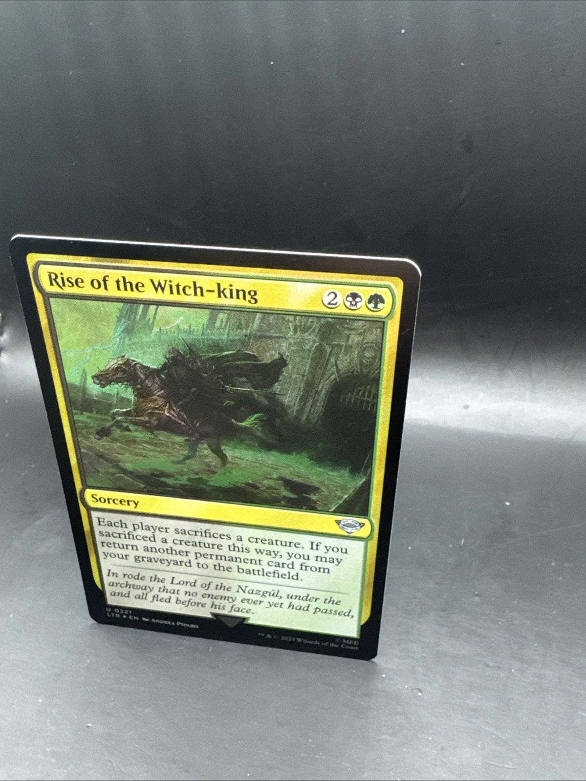 MTG LTR U0221 - “Rise Of The Witch-King” - FOIL