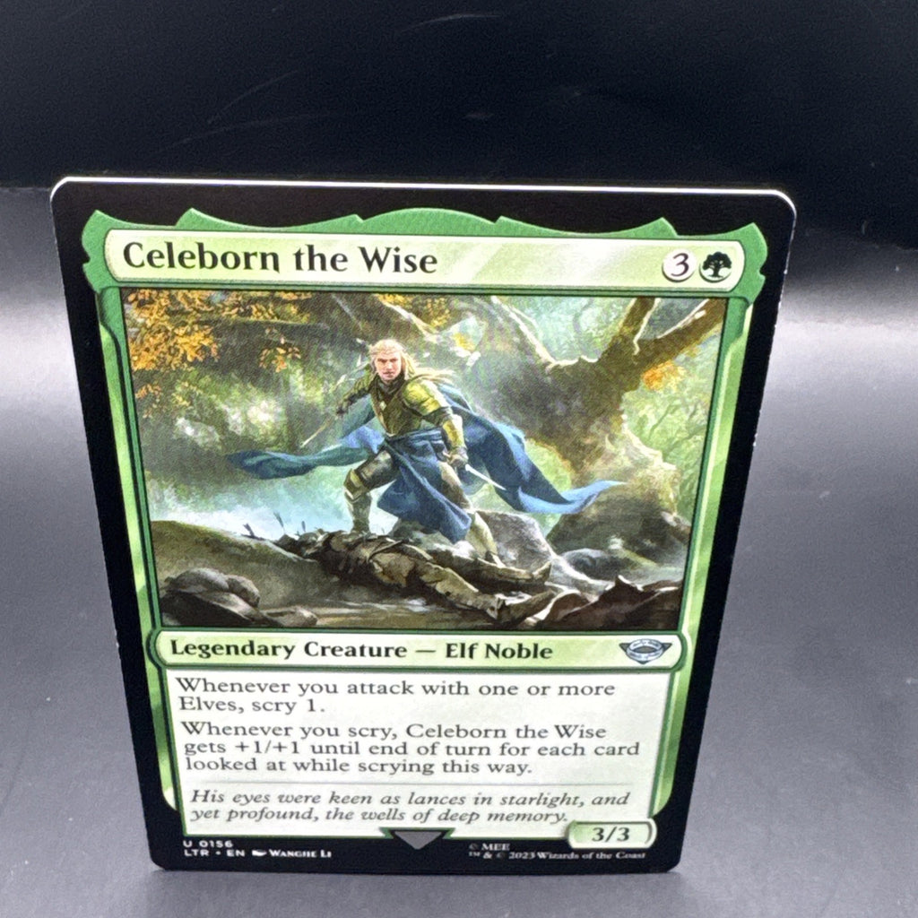 Celeborn the Wise FOIL , Lord of the Rings U0156 + 1 Regular Card