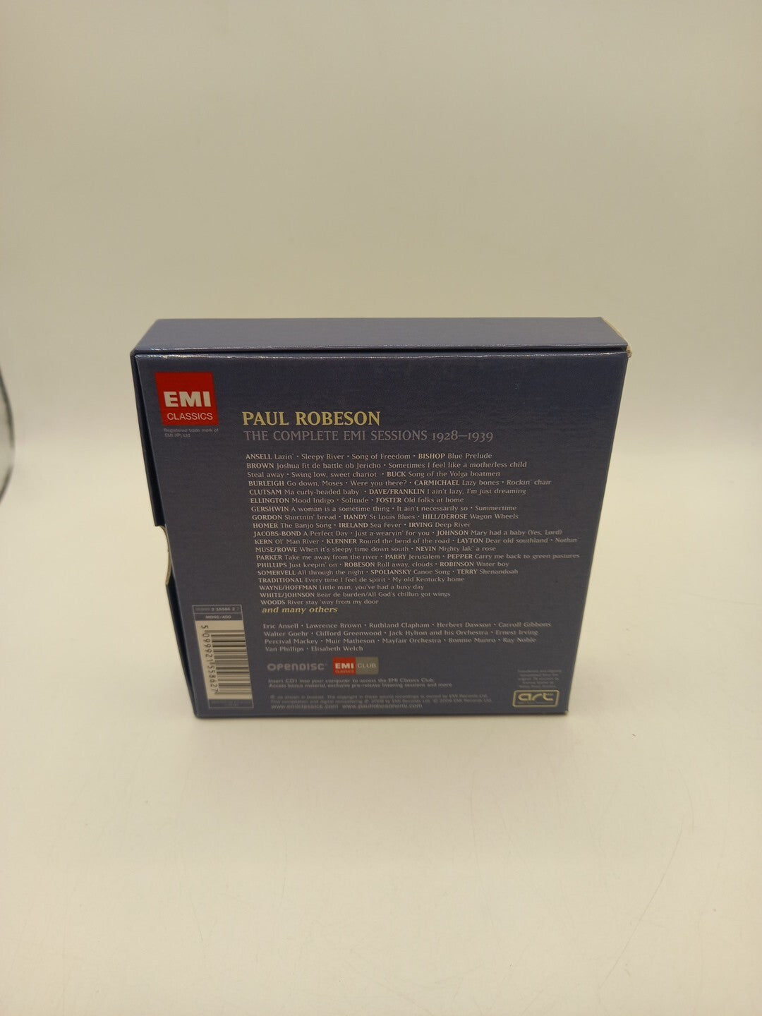 Paul Robeson - The Complete EMI Sessions (1928-1939) (CD, Mono, Enh + 6xCD, M...