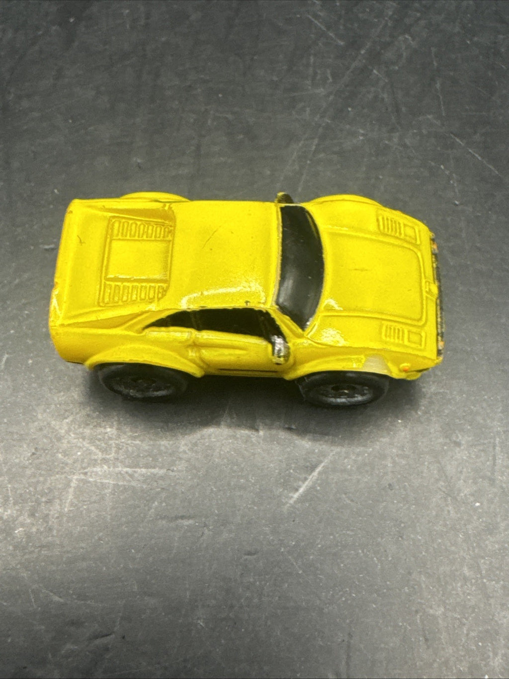 Micro Machines Toy Ferrari 308 Yellow Car Galoob 1986 Original