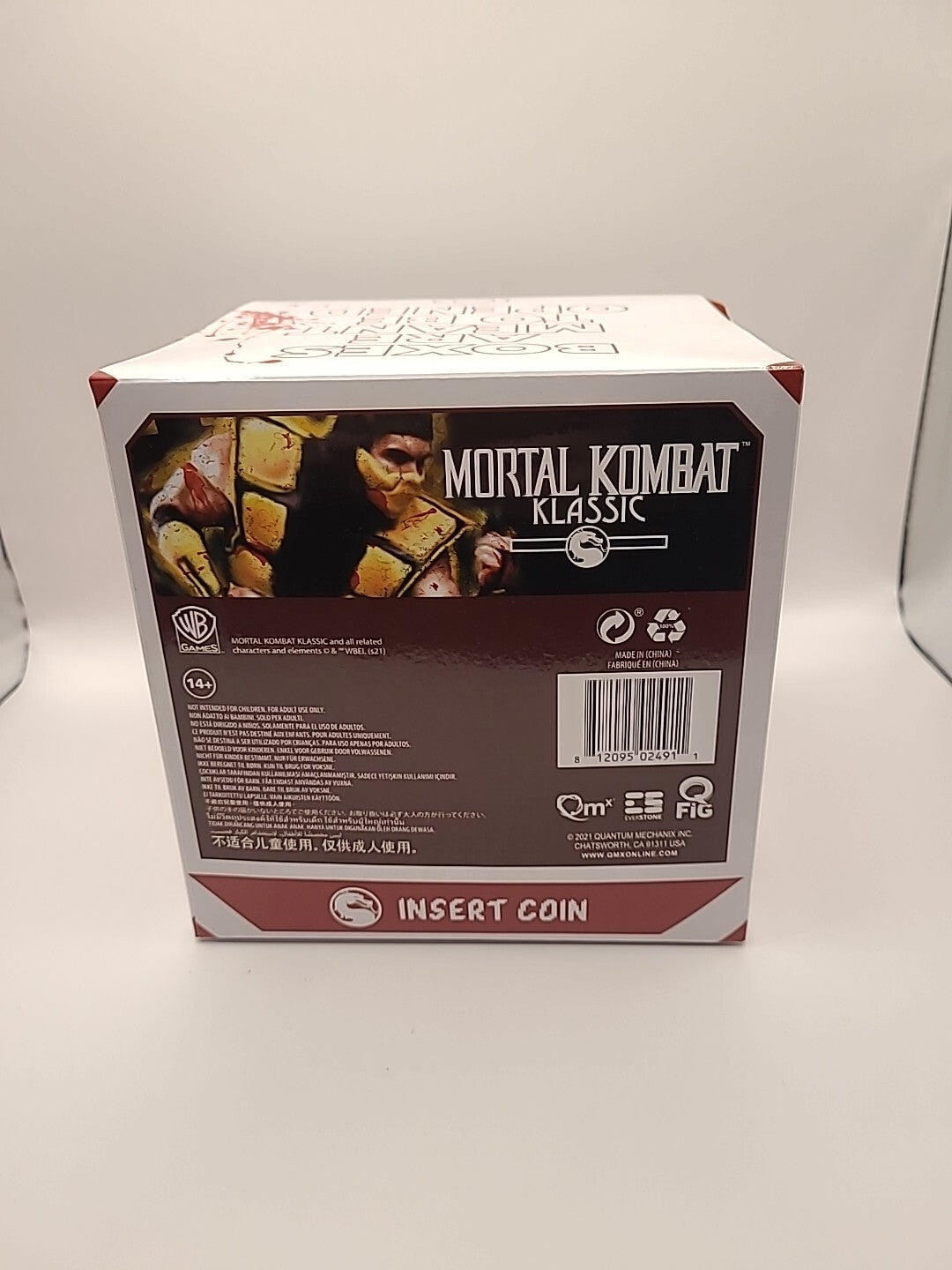 Q-Fig Mortal Kombat Scorpion Figure Quantum Mechanix