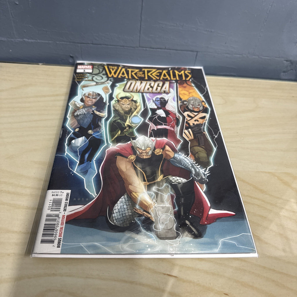 WAR OF THE REALMS OMEGA #1 MARVEL COMICS SEPTEMBER 2019
