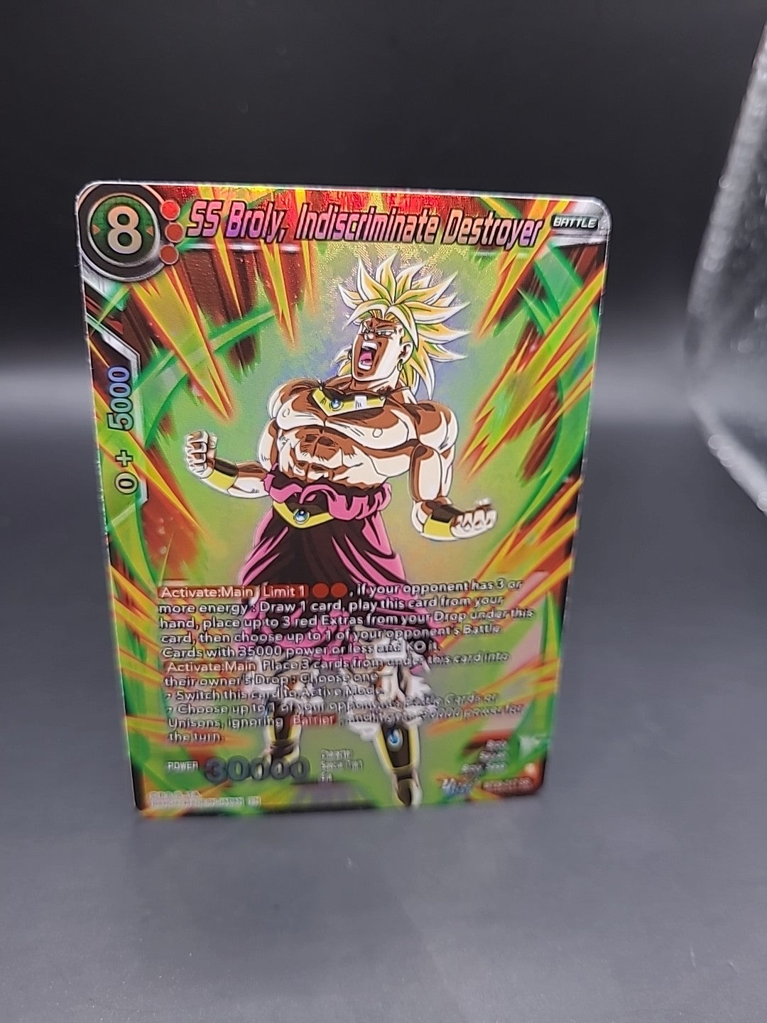 SS Broly, Indiscriminate Destroyer BT29-017 SR - Dragon Ball Super Card Game