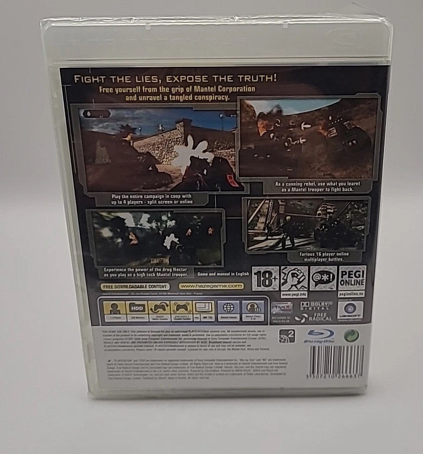 Haze (Sony PlayStation 3, 2008) - New And Sealed