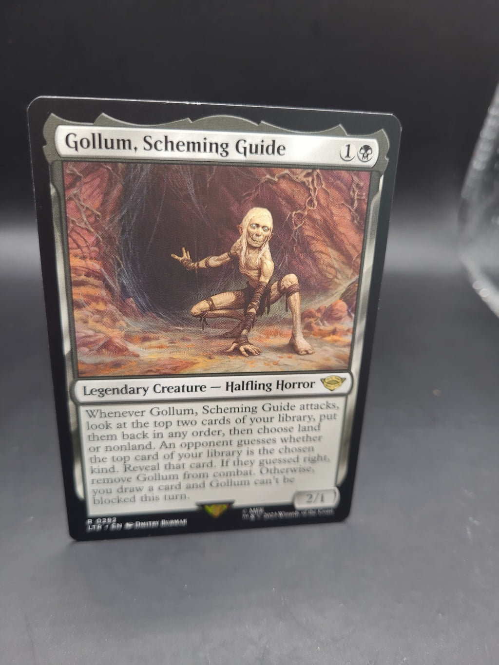 Gollum, Scheming Guide - Rare LotR: Tales of Middle-earth NM Magic The Gathering