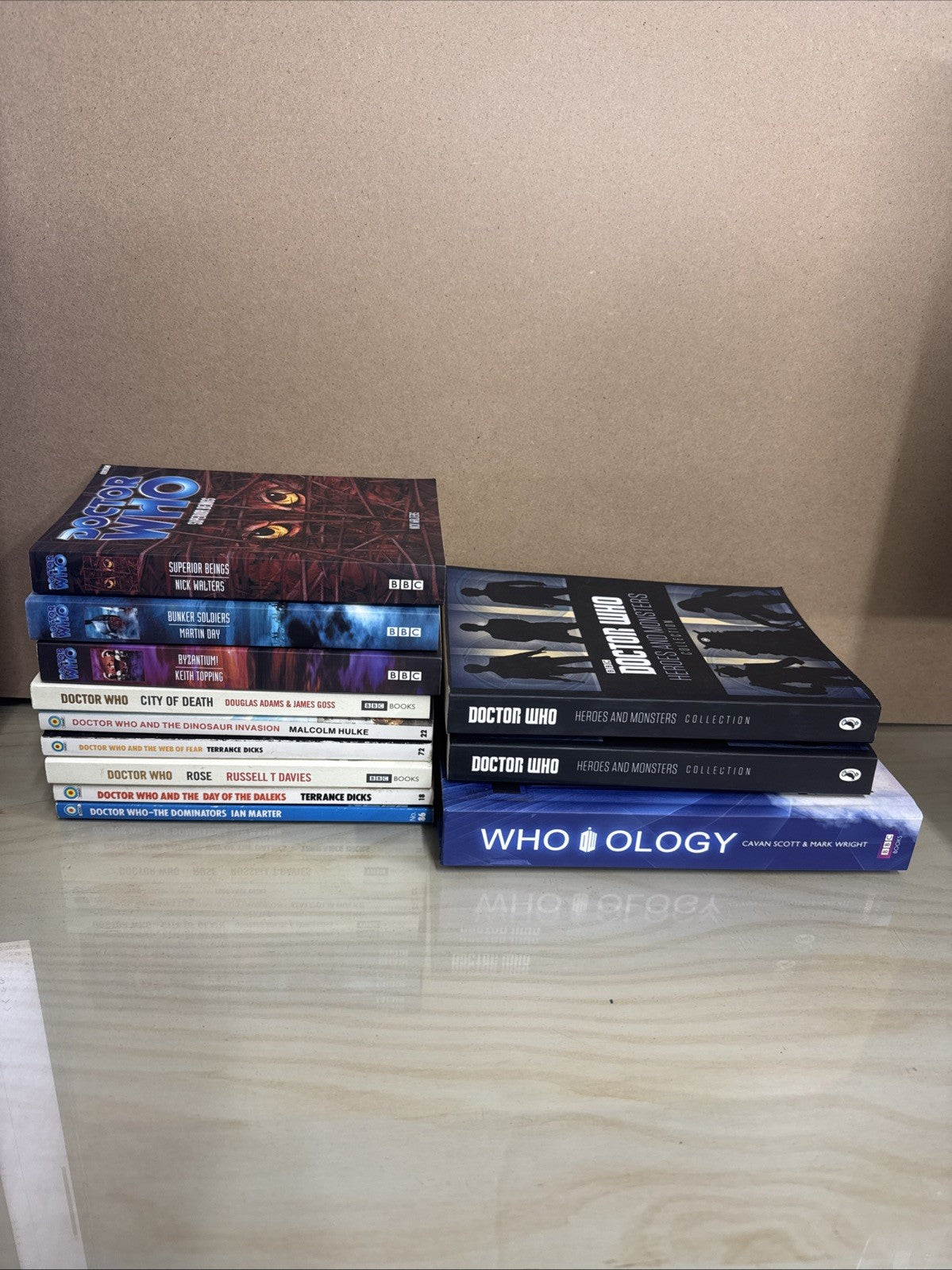 Doctor Who Book Bundle X 14 Different Eras Both ModernAnd Old