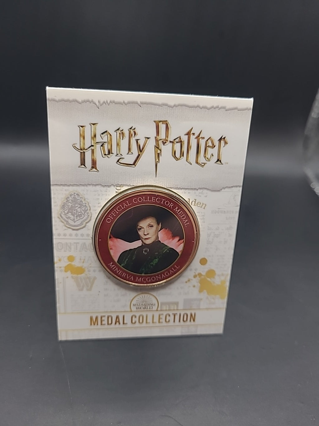 Harry Potter Medal Collection. Minerva Mcgonagall Character Coin