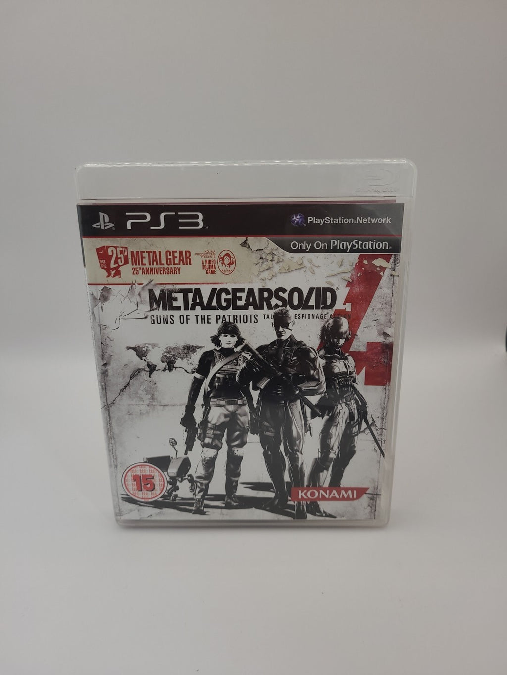 Metal Gear Solid 4: Guns Of The Patriots PS3 Game - Anniversary Edition