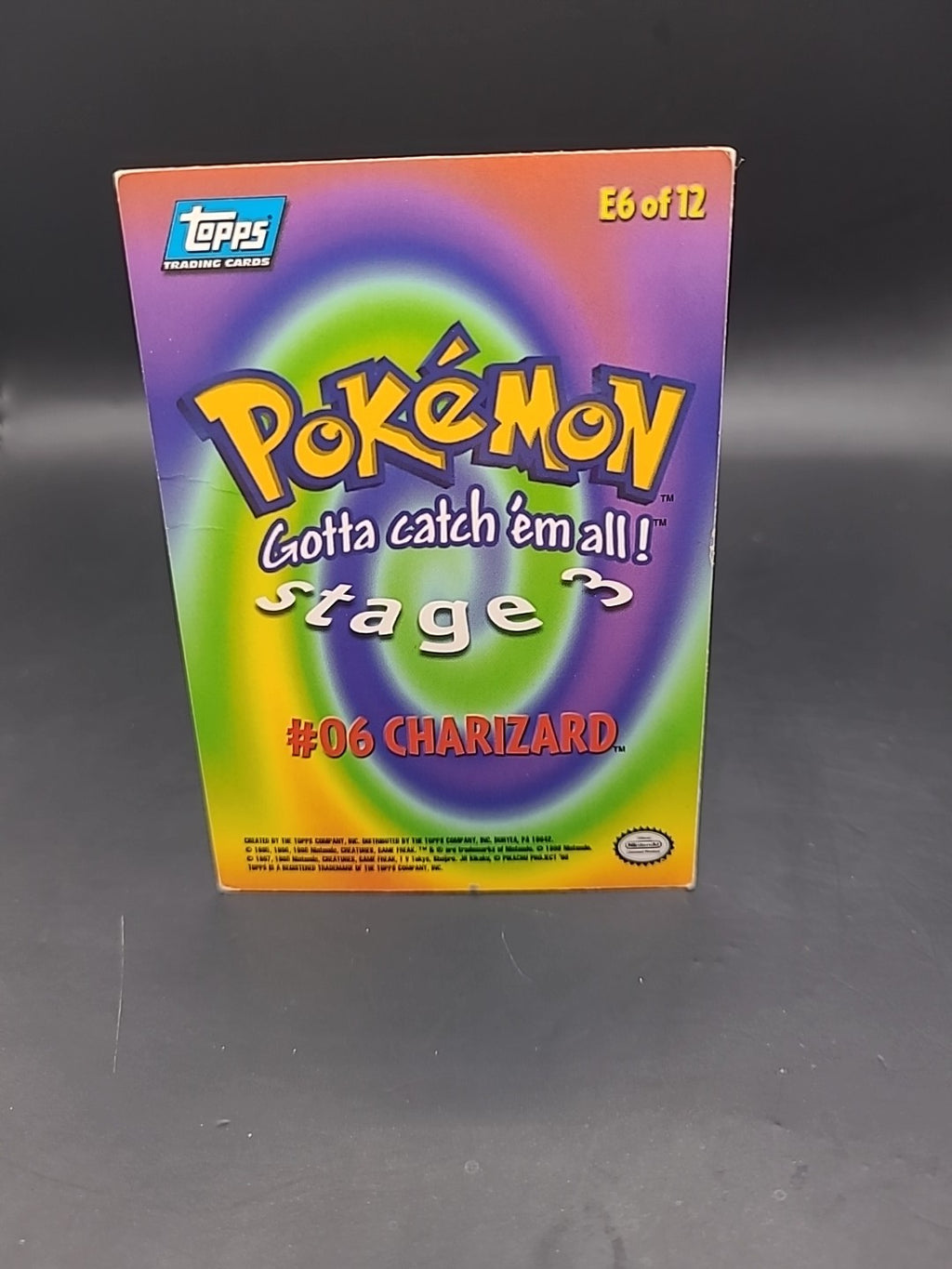 Charizard #06 | Topps TV Animation Series | Non Holo Pokemon Card LP