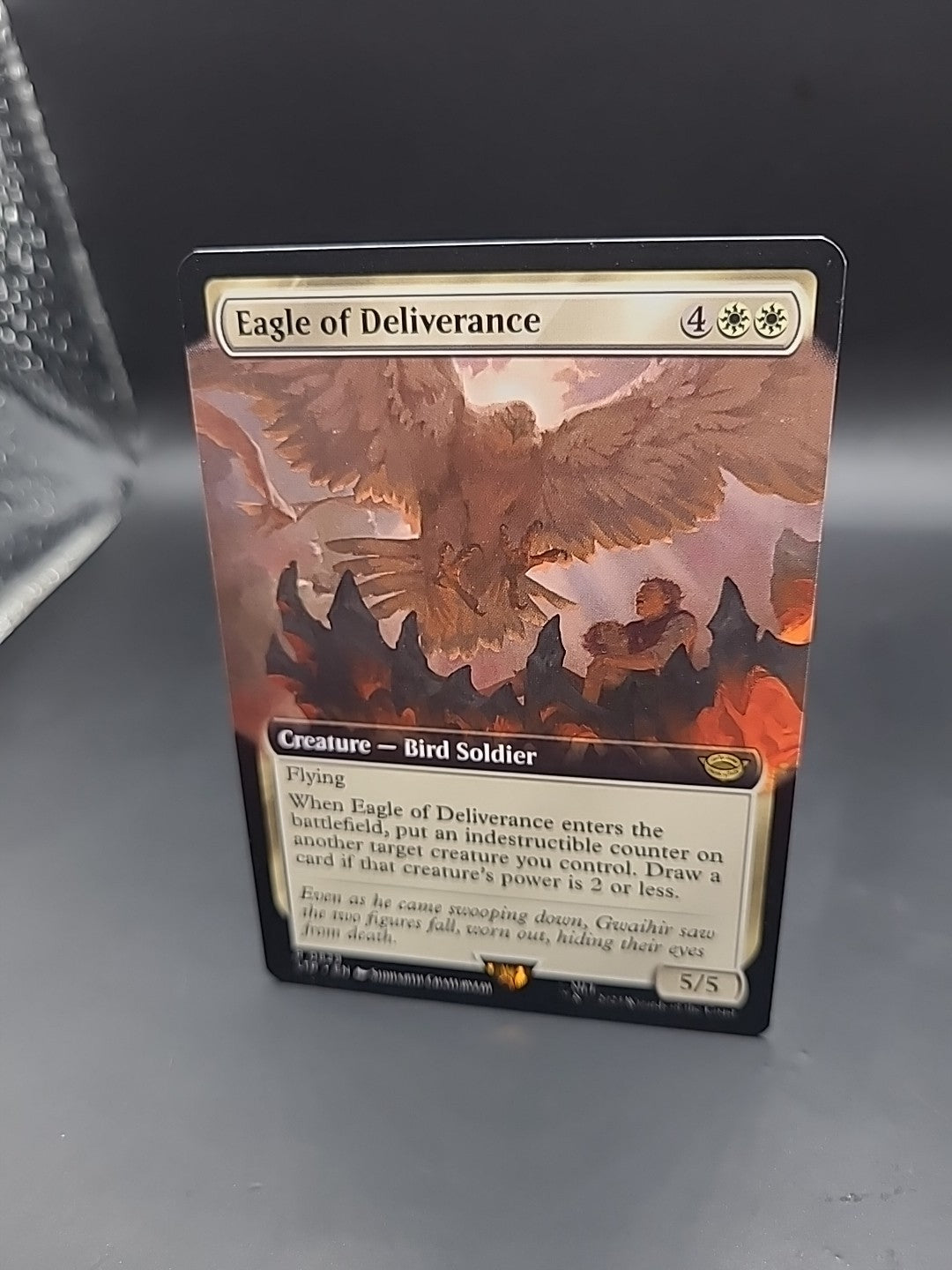 MTG ~ Eagles Of Deliverance ~ Extended Art ~ Lord Of The Rings ~ LTR 0829