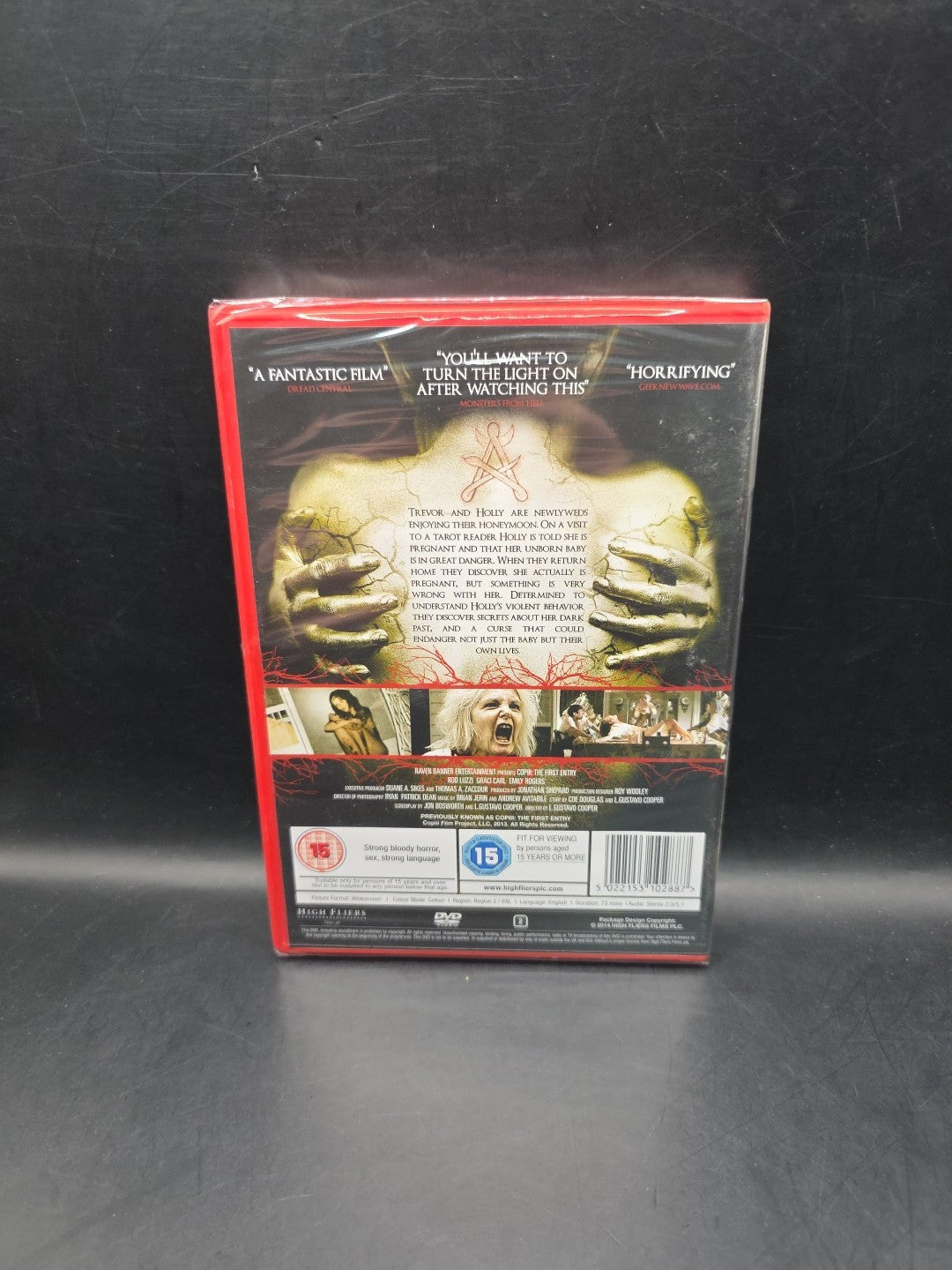 Cursed DVD (2014) Graci Carli, Cooper (DIR) cert 15 ***NEW & SEALED***