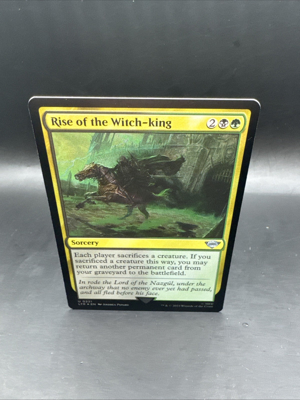 MTG LTR U0221 - “Rise Of The Witch-King” - FOIL
