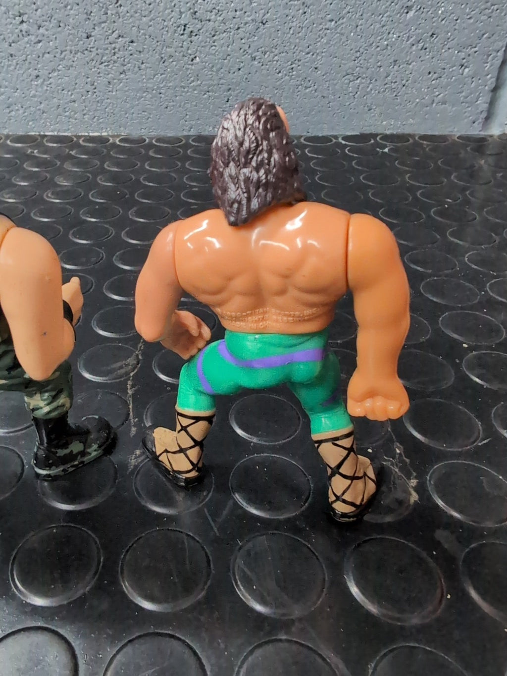 WWF Hasbro Wrestling Figures Jake Roberts, Sgt Slaughter & Hacksaw Jim Duggen