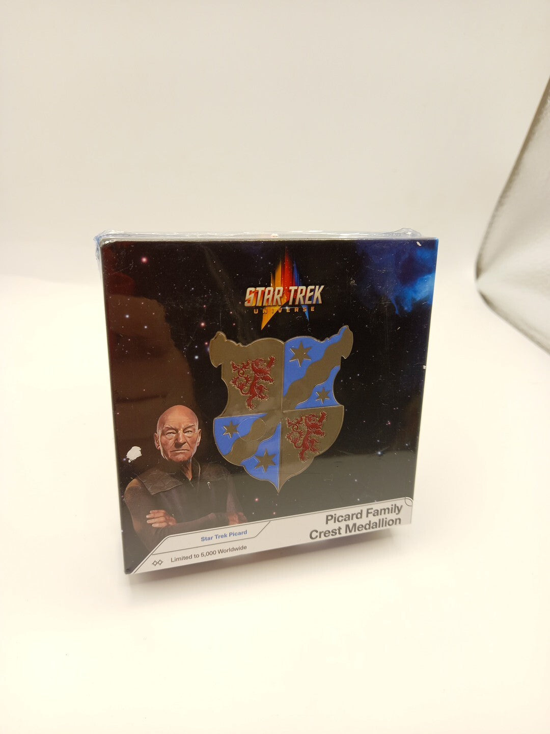 Star Trek Universe Limited Edition Picard Family Crest Collectable Medallion 