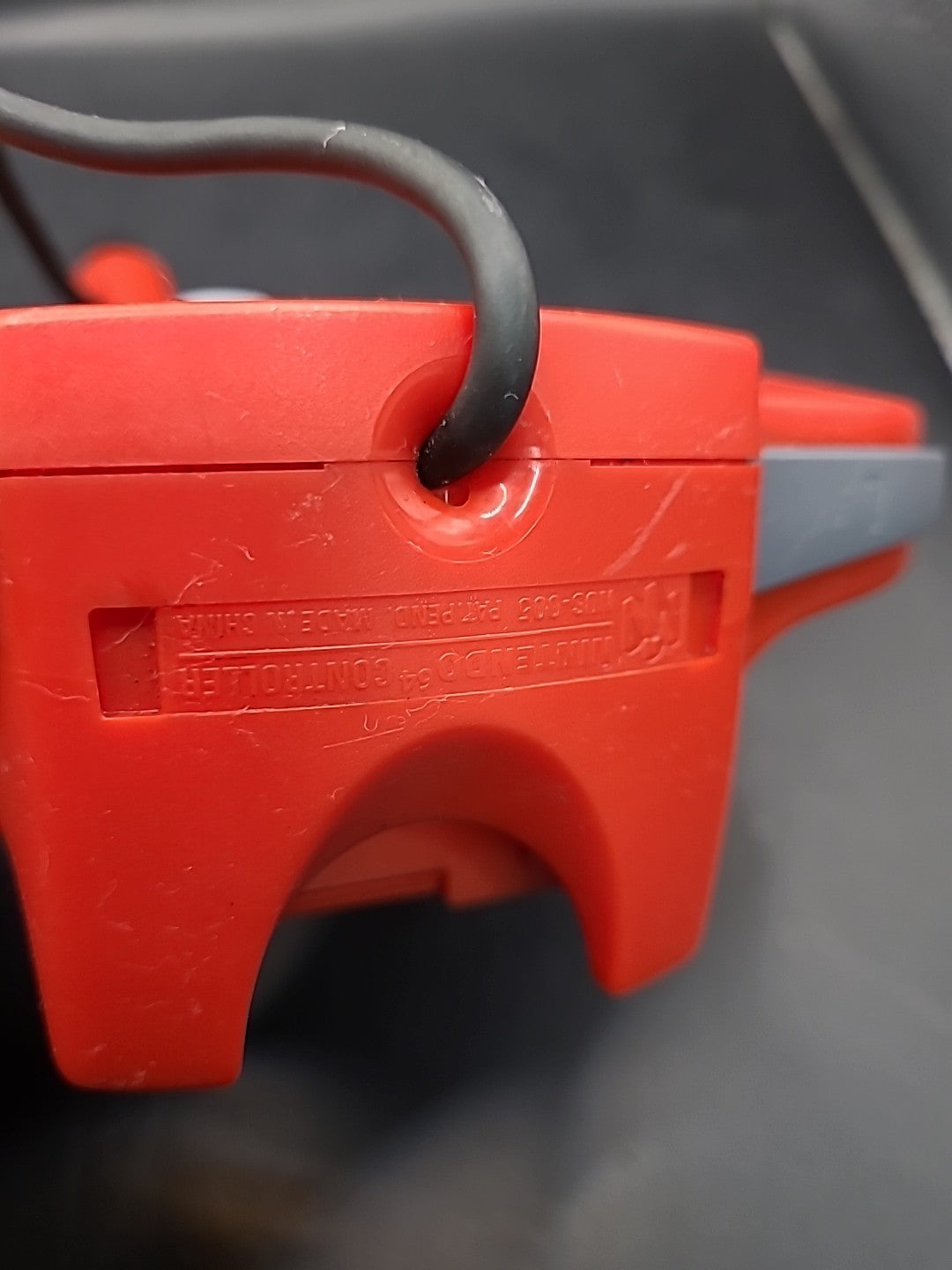 Red  Nintendo N64 Controller Official Control Pad  
