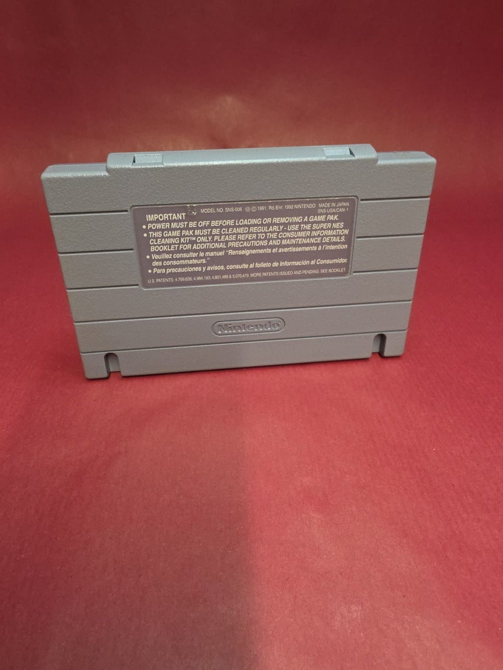 Super Nintendo / SNES - NTSC USA - Super Off-Road The Baja