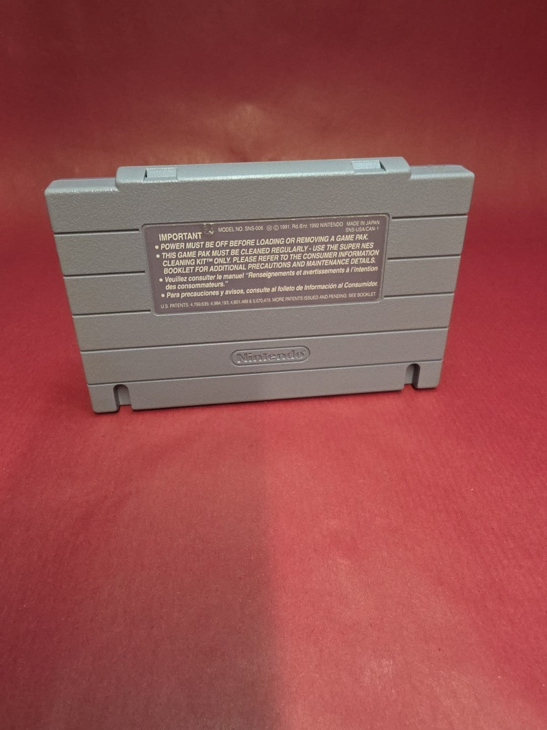 Super Nintendo / SNES - NTSC USA - Super Off-Road The Baja