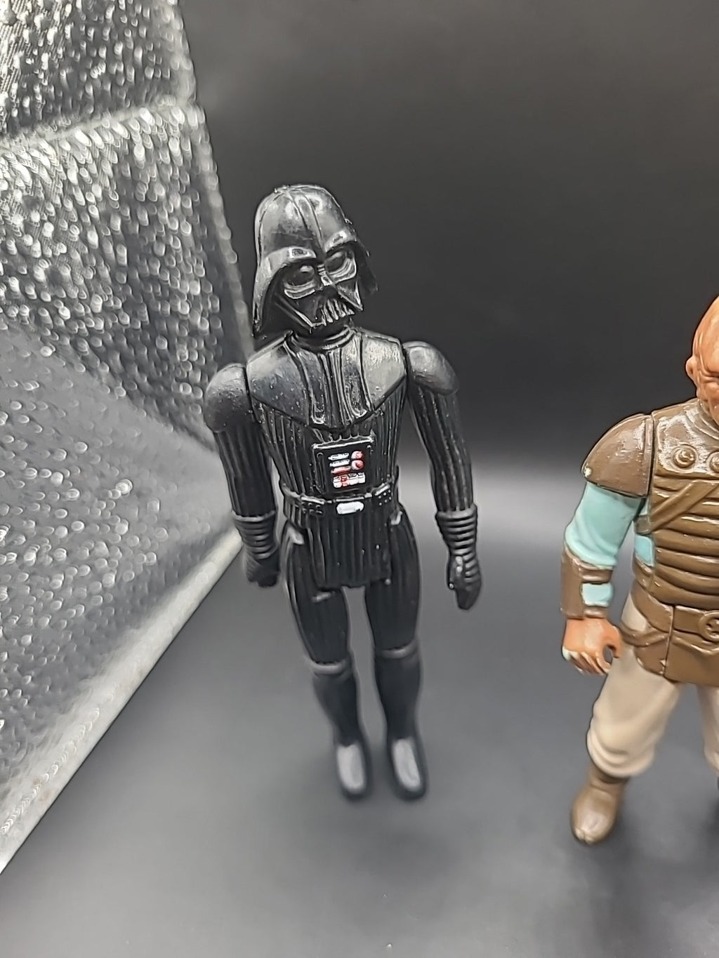 3 X Vintage Kenner Star Wars Figures Darth Vader, Ree Yees & Weequay