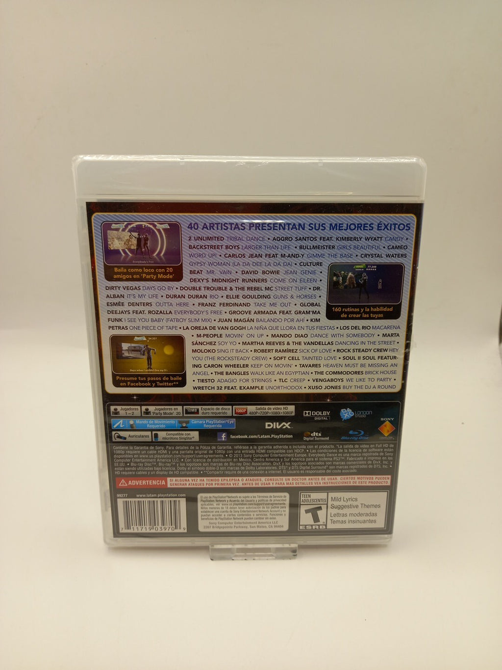Everybody Dance 3: Rare PS3 Game - New & Sealed - Spanish Version