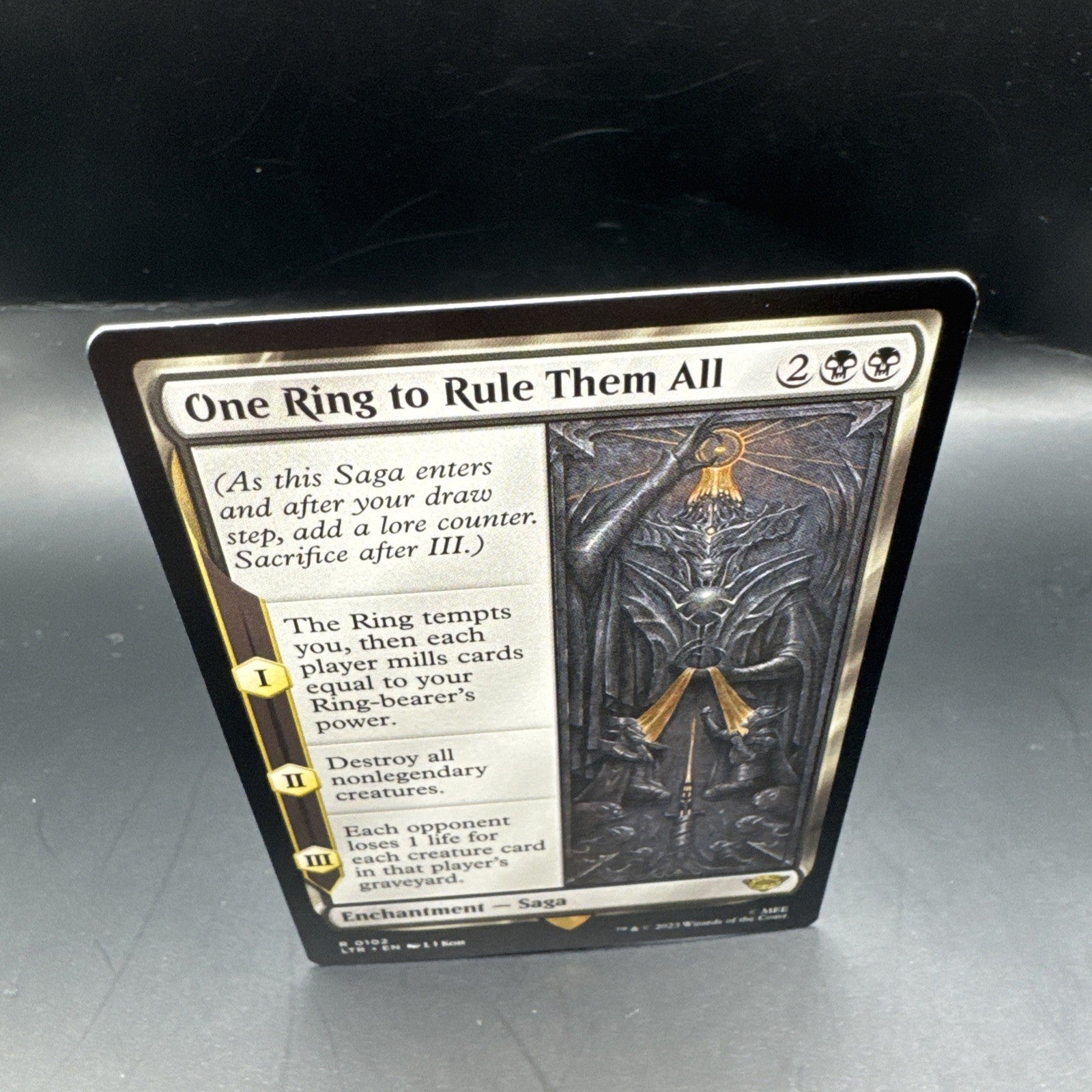 One Ring to Rule Them All / Magic MTG / Lord of the Rings - Rare - NM