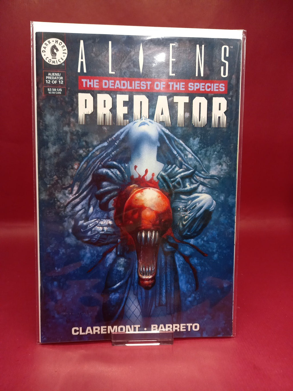 Aliens Predator Deadliest Of The Species #12 Comic Dark Horse 1995 Claremont HTF