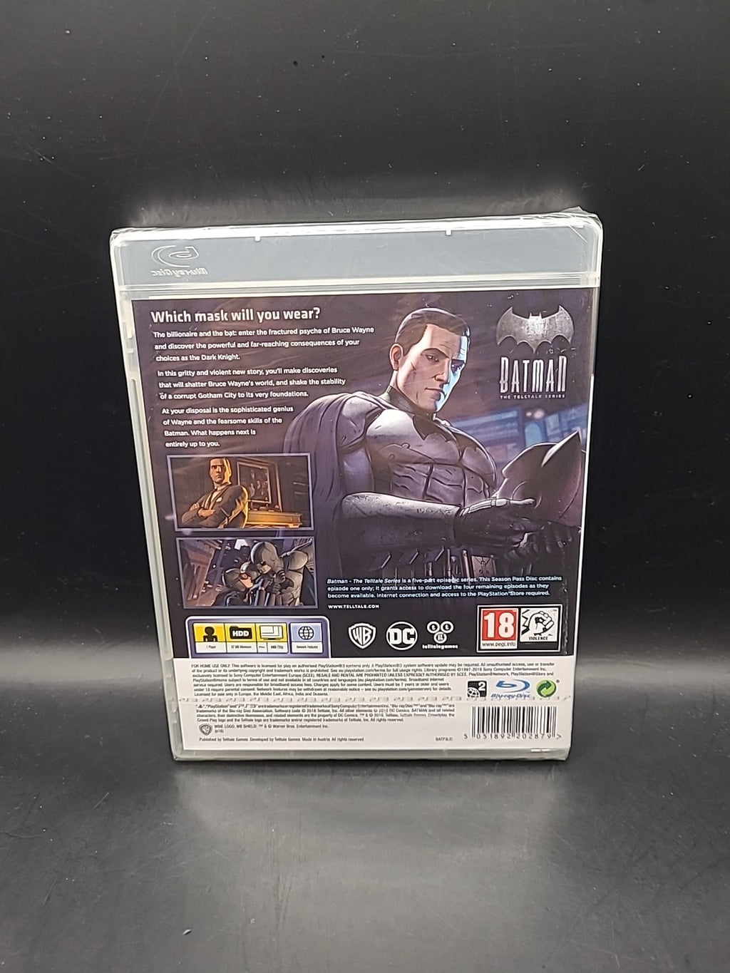 Batman: The Telltale Series  PlayStation 3 PS3 New & Sealed