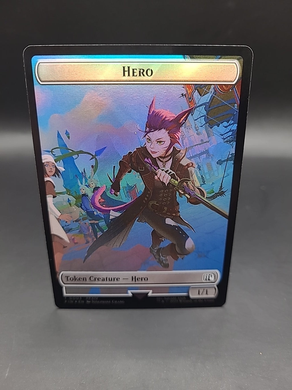 Hero (0003)   Treasure (0023) Double-Sided Token Foil 3   23 T FINAL FANTASY 