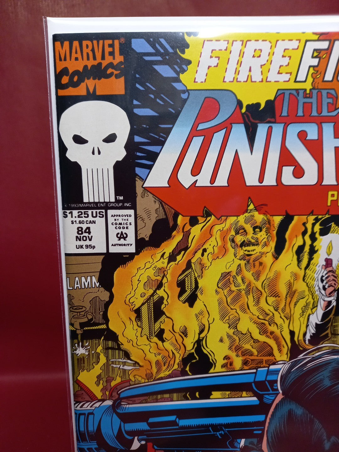 The Punisher Issue 84 Original Vintage Comic - Marvel Comics 