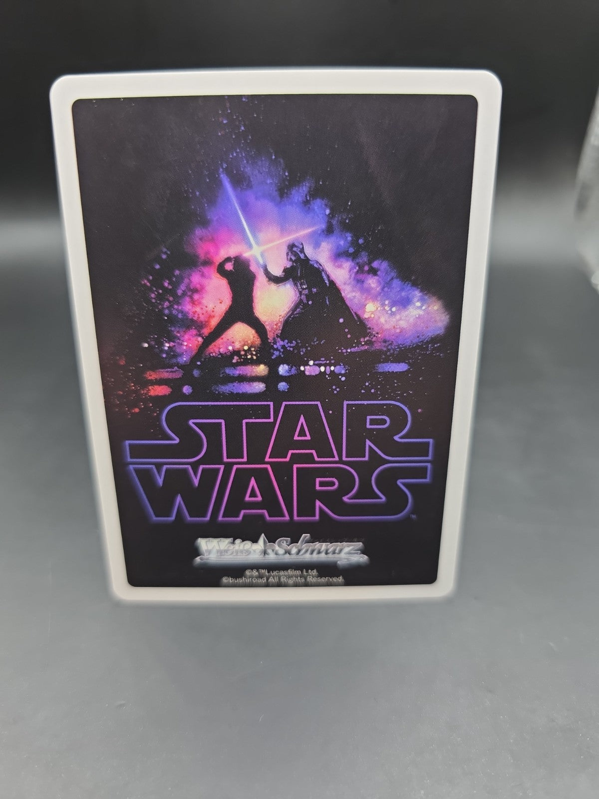Signed Weiss Schwarz STAR WARS Vol.2 Din Grogu Card SW/SE47-25SP SP Foil