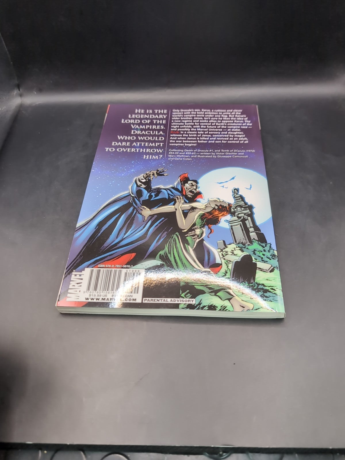 Marvel Comics Graphic Novels - The Death of Dracula