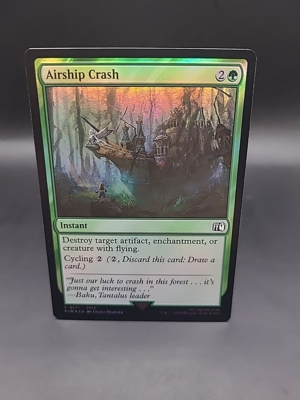 Airship Crash Final Fantasy Foil 171 NM MTG