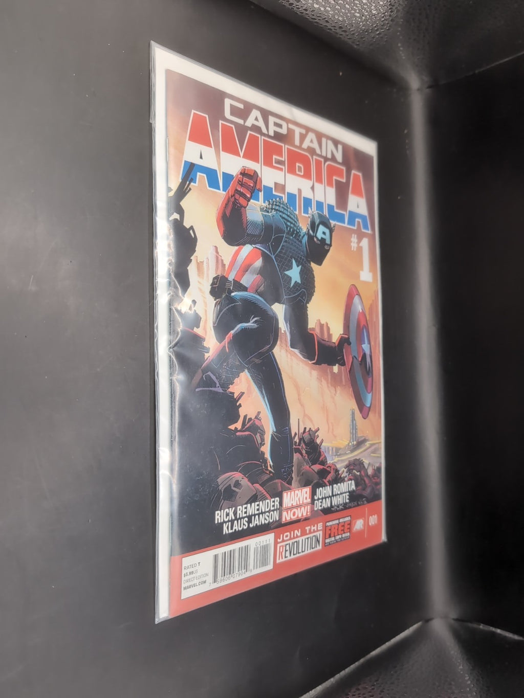 Captain America #1 Marvel NOW! 2013 John Romita Jr Rick Remender Variant Marvel