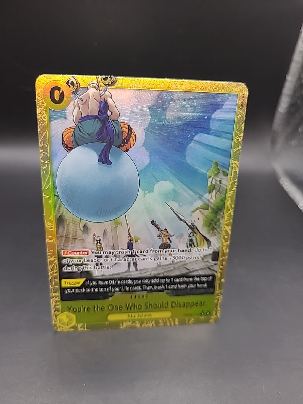 OP06-115 You're The One Who Should Disappear (Alt Art) ONE PIECE Card TCG Eng